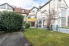 Feldmoching: Sehr helle EG-Wohnung mit 2 Gärten, ca. 98 m² Wfl., 4 Zimmer, TG, Erbbaurecht 45 Jahre - Blick vom Garten