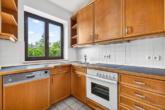 Küche OG - Fasanerie: Sehr helle und ruhige Maisonette-Wohnung (OG+DG), ’84, ca. 101 m², 2 Bäder, 2 Balkone, TG