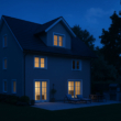 Blaue Stunde - Großes EFH auf außergewöhnlichem Grundstück in 1a Lage von Gauting: ca.770 m² Grund, ca.190 m² Wfl.