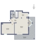 Grundriss EG - Obermenzing vom Feinsten: Dreizimmer-EG-Wohnung ca. 92 m² Wfl., 2 Bäder, Parkett, TG-Stellpl. inkl.